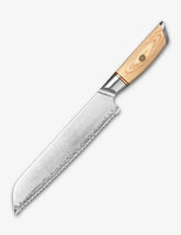 Blissful Edge Series 8.5 Inch Damascus Steel Bread Knife